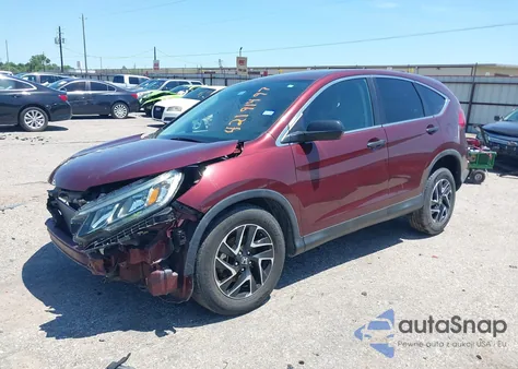 2016 Honda Cr-V Se из США, поврежденный, VIN 2HKRM3H4XGH557046